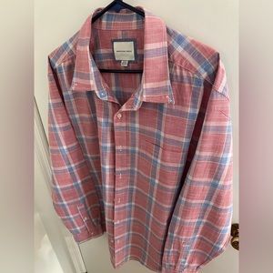 American Eagle Causal Dress Down Shirt, Size XXL